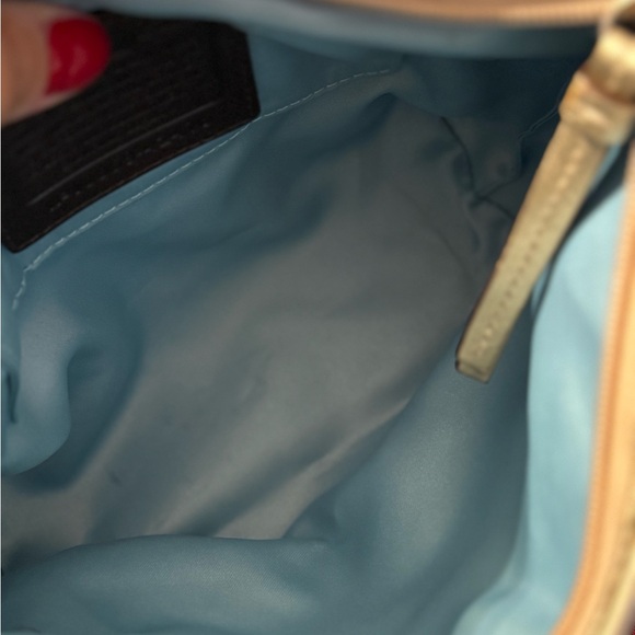 Coach Gold Shoulder Bag - Picture 9 of 9
